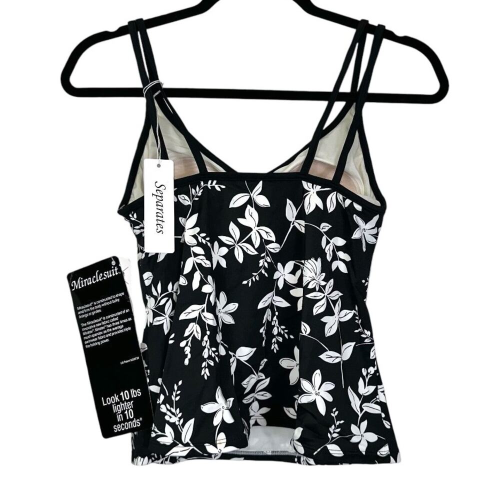 MiracleSuit Swim Tankini Size 8 Look 10 lbs lighter in 10 seconds - Picture 2 of 6